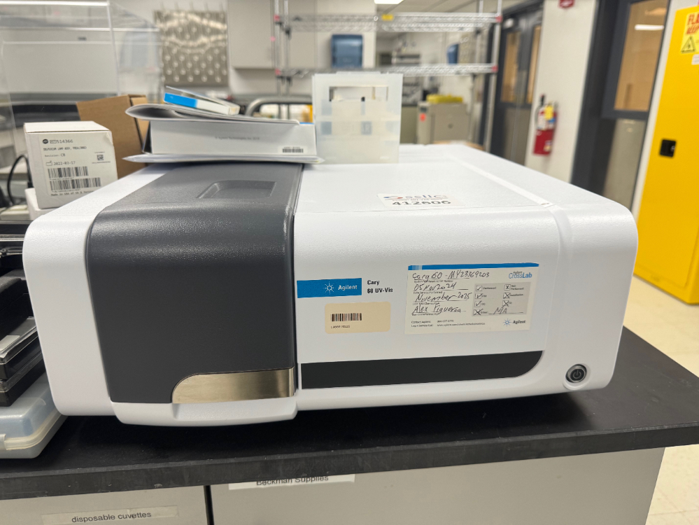 Image of Agilent Cary 60 UV-Vis Spectrophotometer